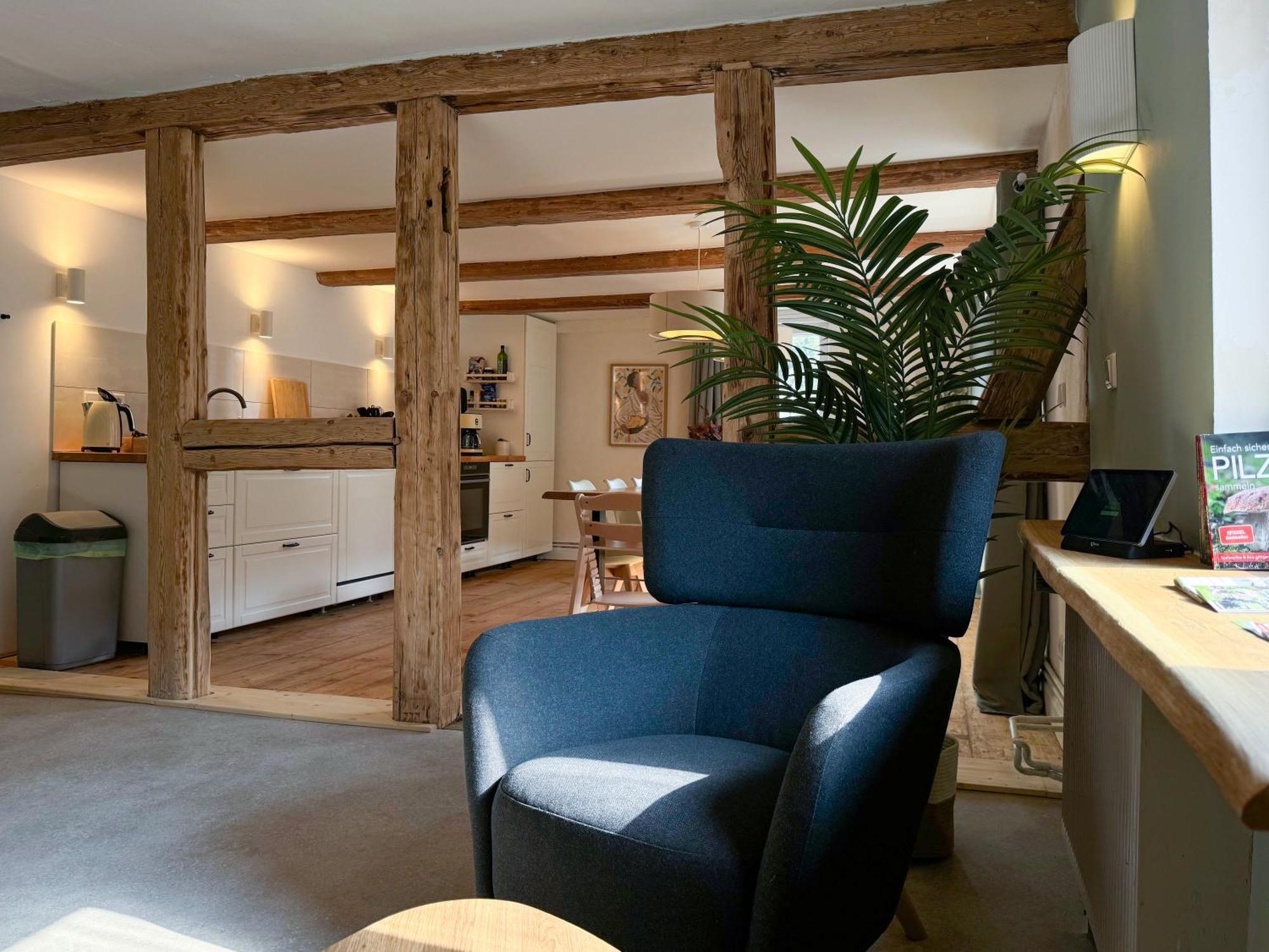 Haus Ludwig - Saniertes Fachwerkhaus Im Harz - 12 Personen Thale Exterior foto