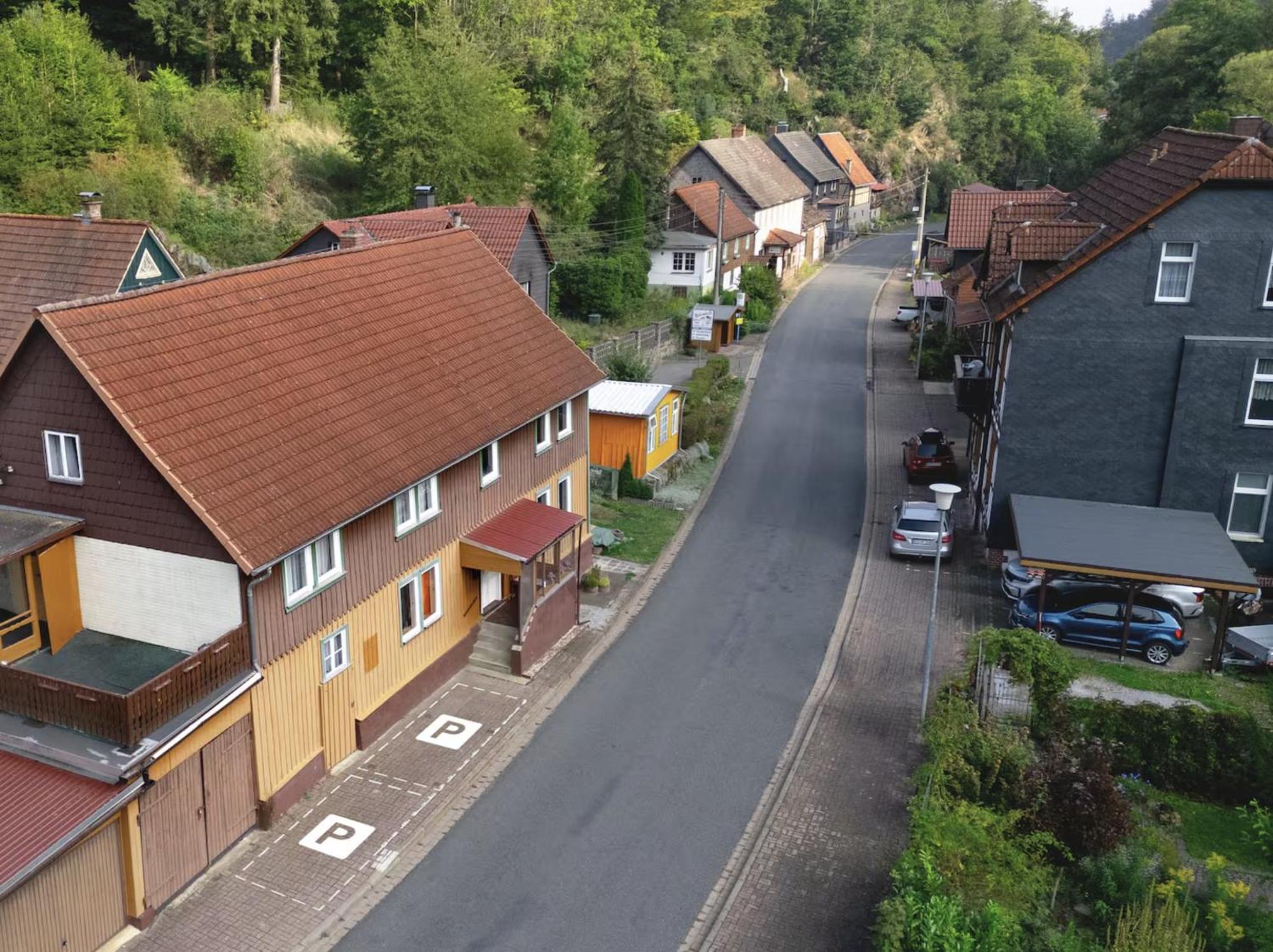 Haus Ludwig - Saniertes Fachwerkhaus Im Harz - 12 Personen Thale Exterior foto