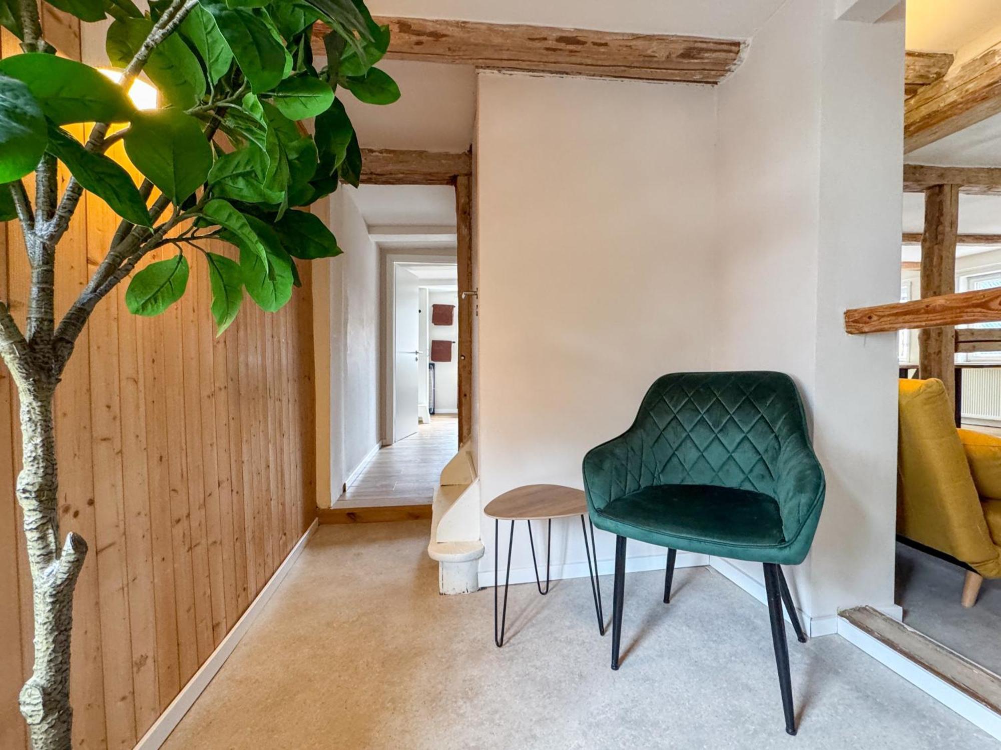 Haus Ludwig - Saniertes Fachwerkhaus Im Harz - 12 Personen Thale Exterior foto